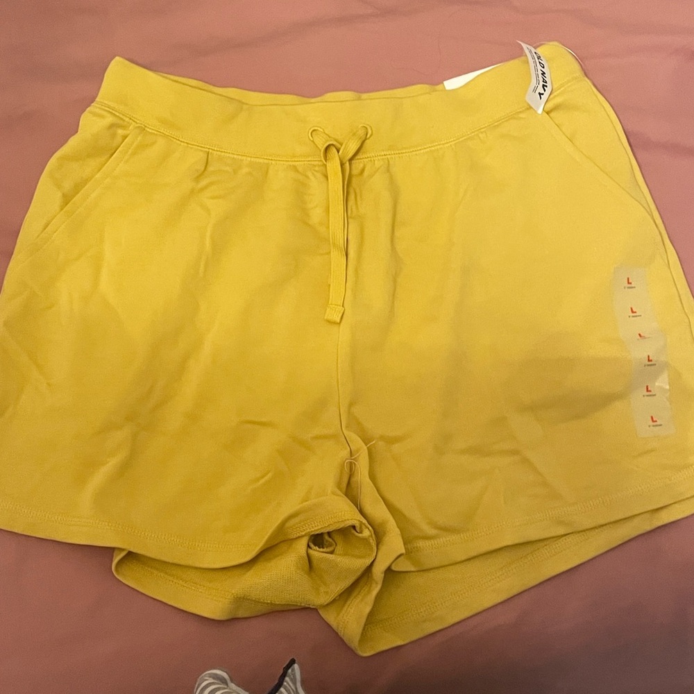 Old Navy Yellow Athletic Shorts